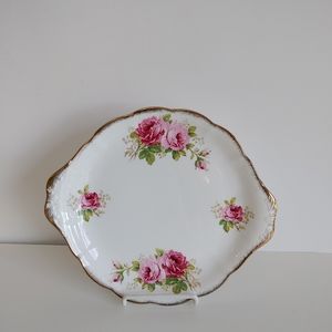 Cake Plate Royal Albert American Beauty